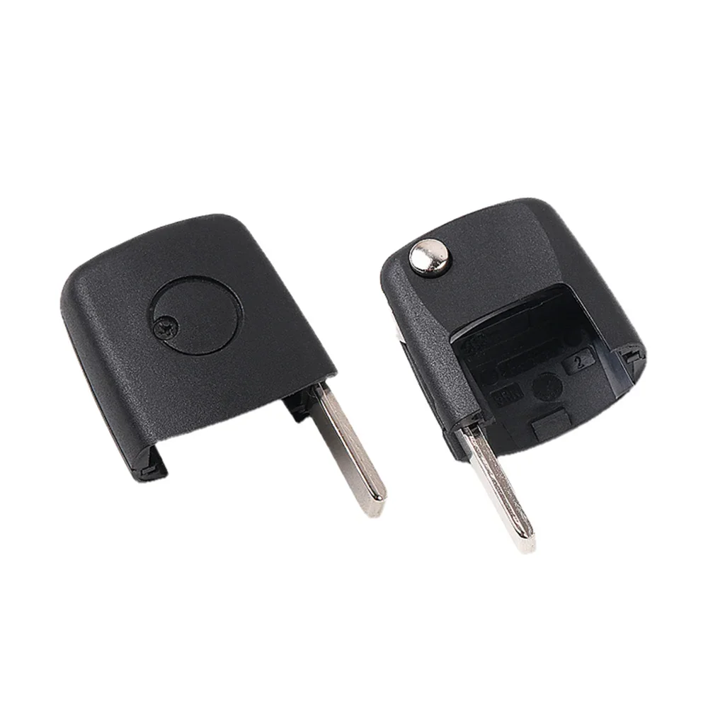 مربع الوجه مفتاح بعيد رئيس رقاقة فارغة قذيفة ل VOLKSWAGEN VW جيتا طوارق باسات بورا HU66 بليد