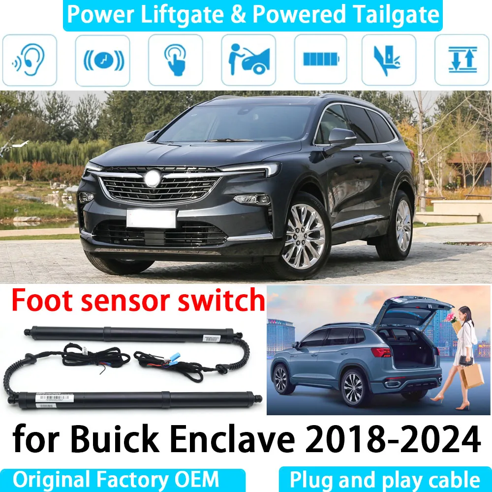 for Buick Enclave 2018-2024 Automatic Electric Power Liftgate Powered Tailgate Strut Tail Gate Lift System