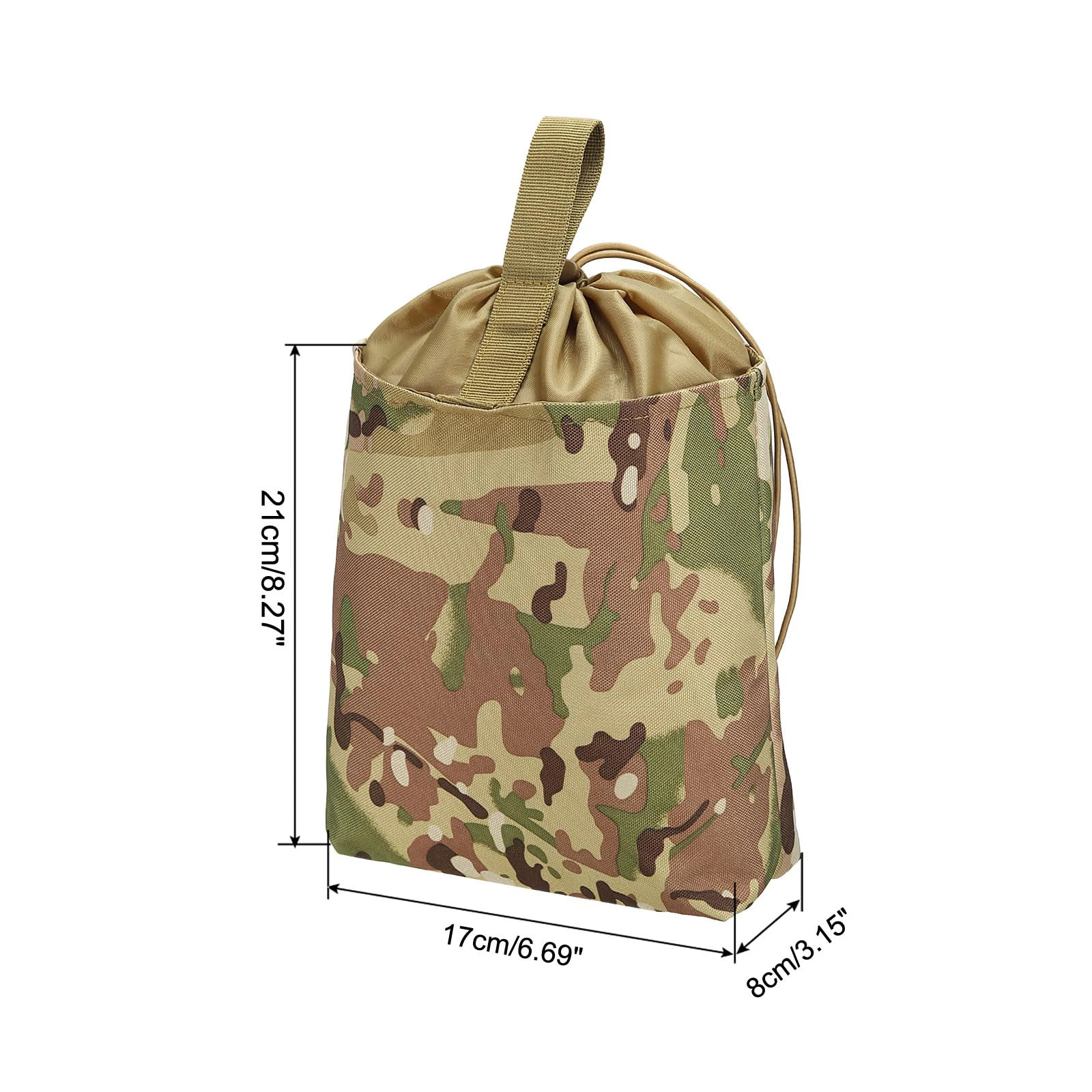 Neue Molle Folding Dump Drop Magazin Tasche Outdoor Camping Jagd Zubehör EDC Faltbare Recovery Mag Holster Taille Tasche – Detail 4
