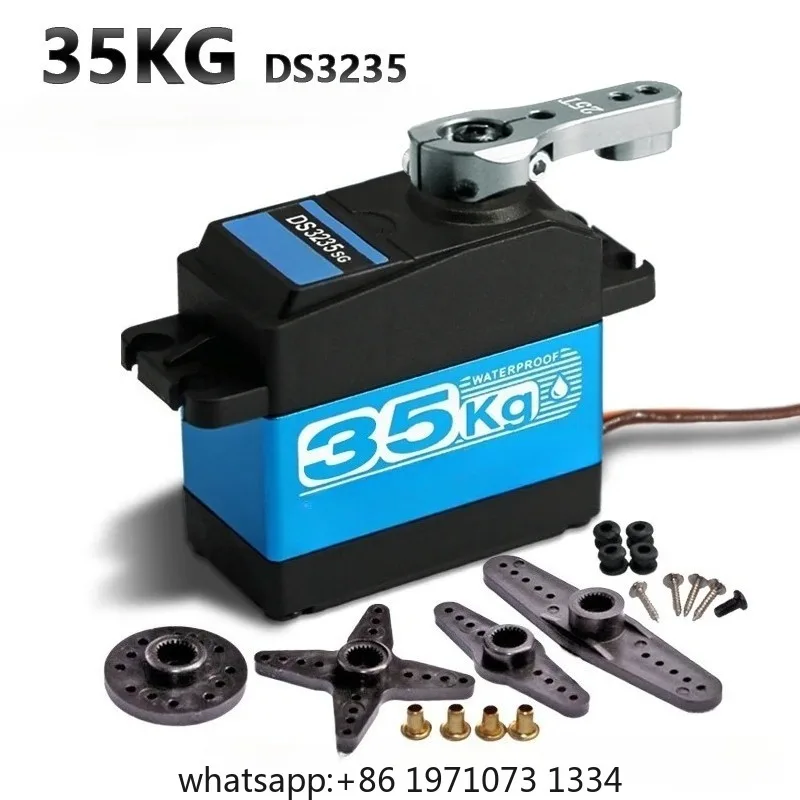 35kg High Torque Coreless Digital Servo DS3235  Stainless  Waterproof for Robotic DIY  Car