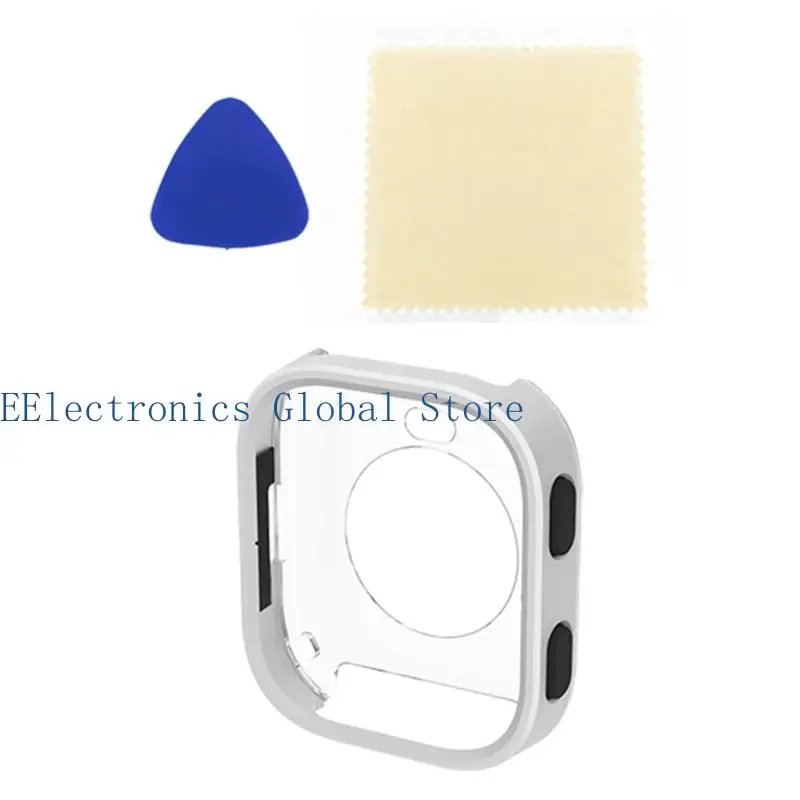 462B Model-Specific Watch Case for Bip, Side Access Shell with Metal Frame for Routine Wear