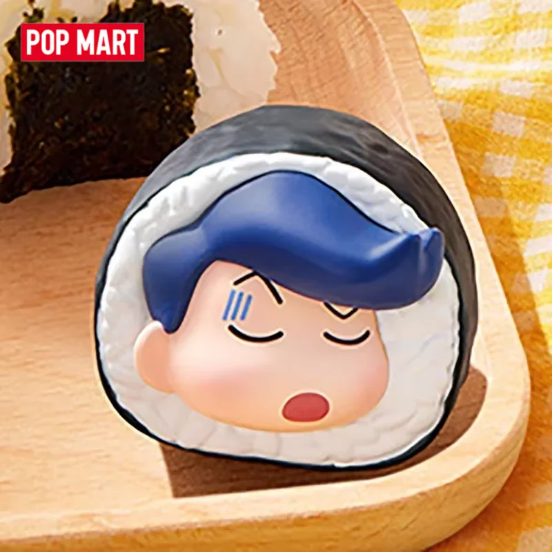 

POP MART POP BEAN Sushi Series CRAYON SHINCHAN Mystery Box Оригинальная коллекционная игрушка-сюрприз в закрытой коробке, фигурка аниме, настольное украшение, модель