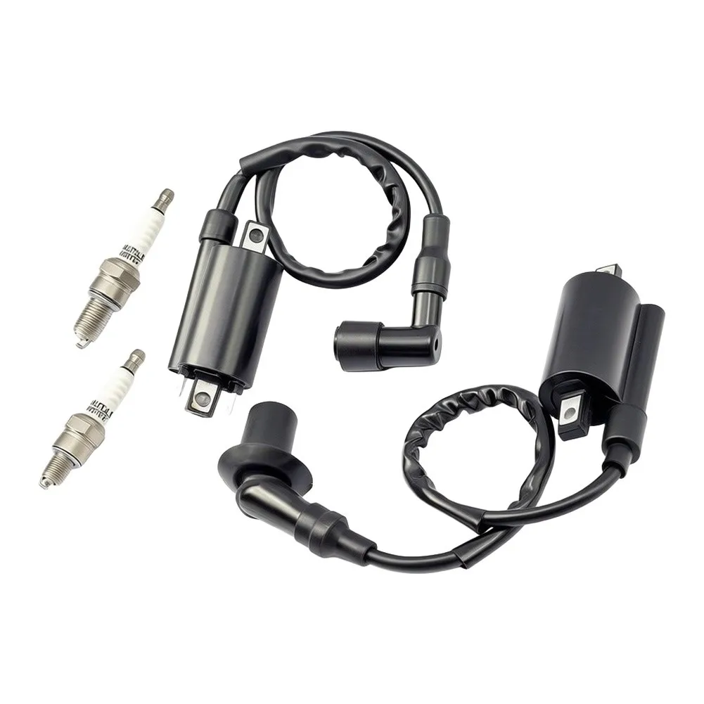 2PCS OEM Spec Ignition Coil Kit with Spark for Kawasaki For Mule 2510 3010 4000 4010 KAF620 KAF950 Engine Parts
