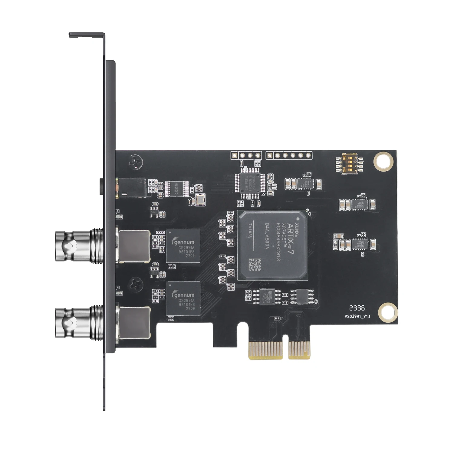 UNISHEEN Dual 1080p OBS Vmix Wirecast Streaming 2 Channel 60fps SDI Broadcast PCI Express HD Video Capture Card PCIe