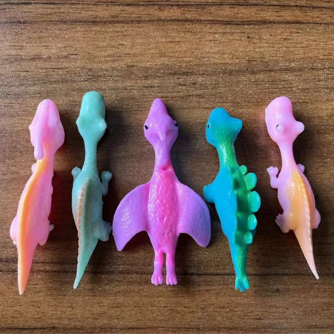 Relief Shooting Playing Toy Slingshot Game 5pcs Creative Dinosaur Finger Toys Kids Funny Cartoon Animals Anxiety Stress