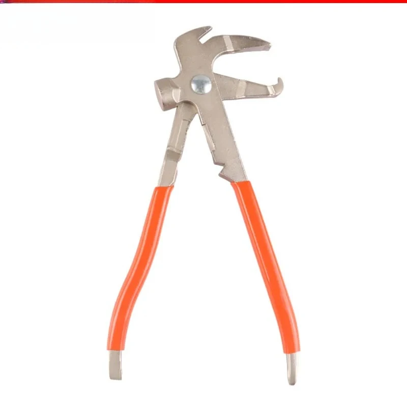 

Multifunctional Universal Hammer & Pliers Set - Manual Nailer Pipe Wrench Iron Nail Tool Kit