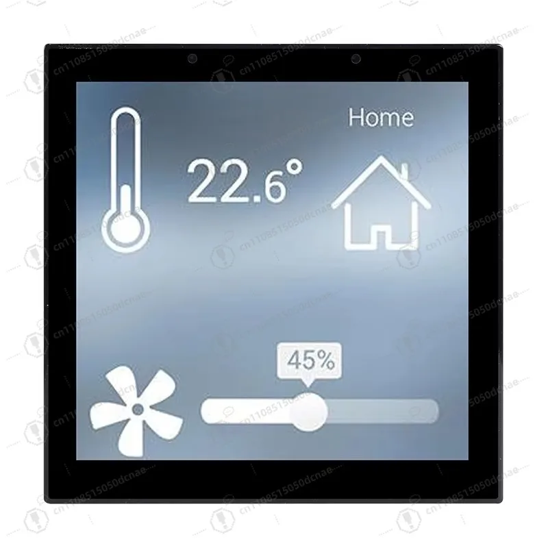 4 Inch Flush Mount Smart Home Control Panel, POE, Android Linux, Tuya Zigbee Touchscreen Controller for Home Automation