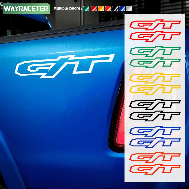 

2 шт., виниловые наклейки для Dodge RAM 1500 2021 2022 2023 2024