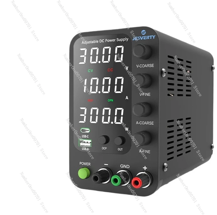 

High-precision adjustable DC regulated power supply 30V60V 5A10A notebook mobile phone maintenance switch