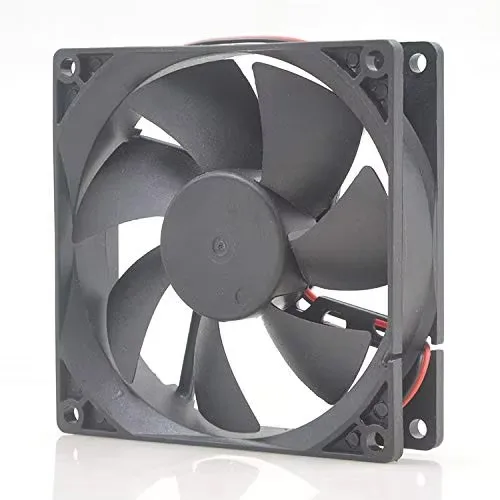 Cooling Fan TD9025LS Refrigerator Fan Motor DC 12V 0.16A 90x90x25mm 2-Wire Cooling Fan