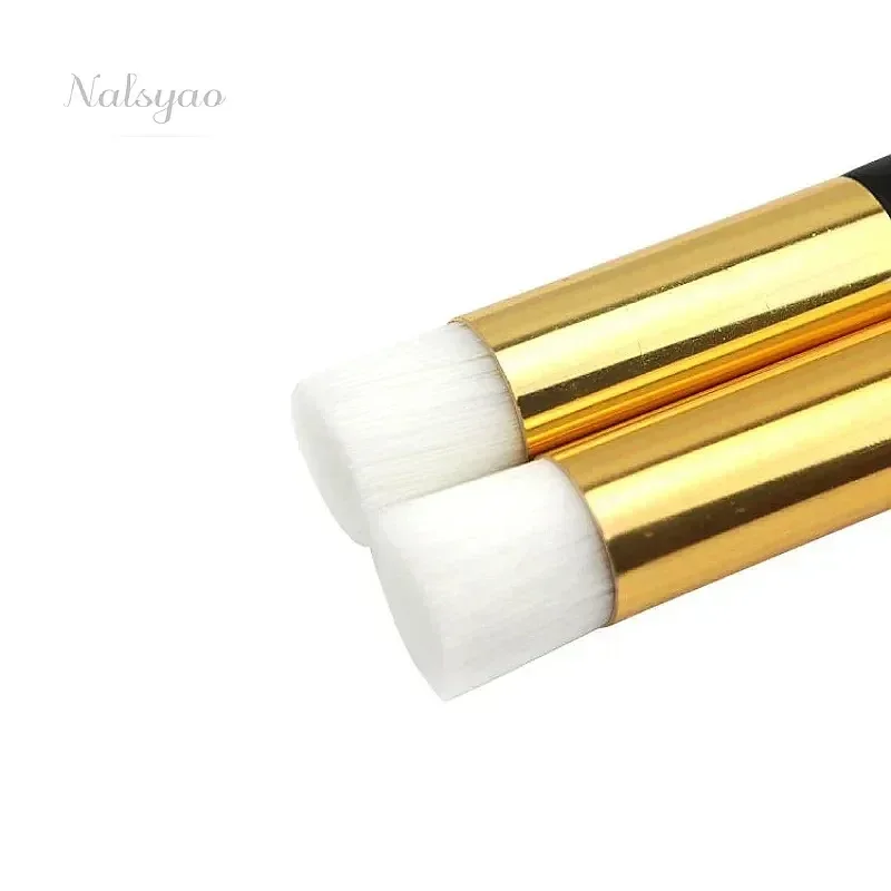 Custom Eyelash Cleaning Brush Private Label Lash Shampoo Brush for Eyelash Extensions Makeup Tools