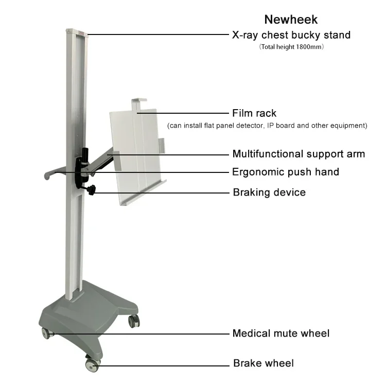 Bucky Stand With A Pushcart Factory Price Medical X Ray Accessories X-ray Bucky Stand