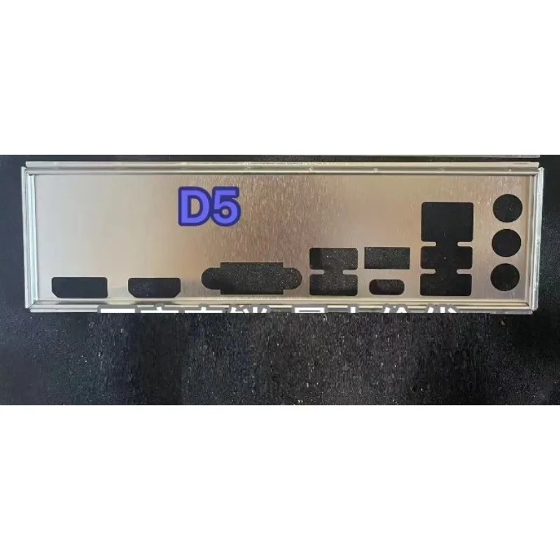 IO I/O Shield BackPlate Baffle for ASRock B760M-HDV/M.2 D4/D5 Motherboard Panel Bezel Blocking Plate