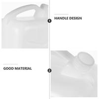 5L Water Storage Tank Water Container With Handle High Capacity Large Camping Drinking Bucket Portable Vehicle Water Container