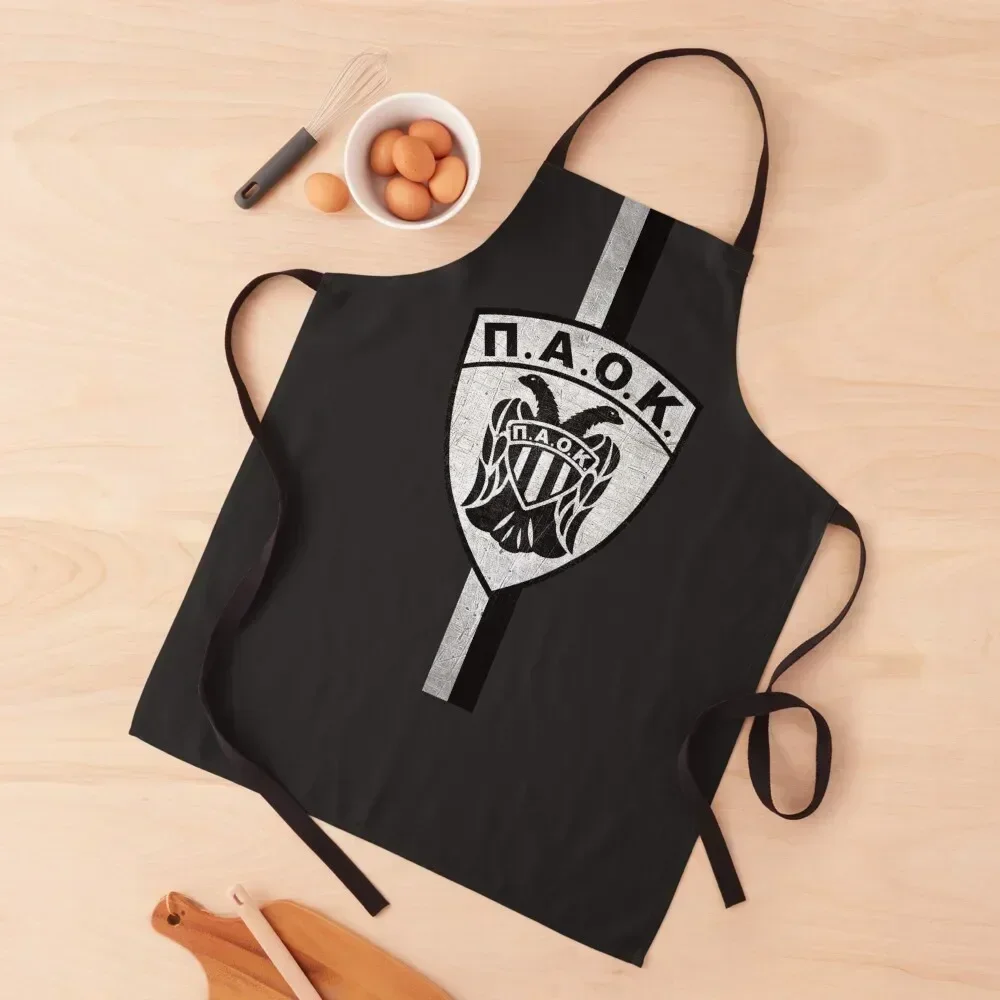 

Paok from Greece, Thessaloniki Apron Hairdressing Women's Home Clothes christmas decoration home women Apron