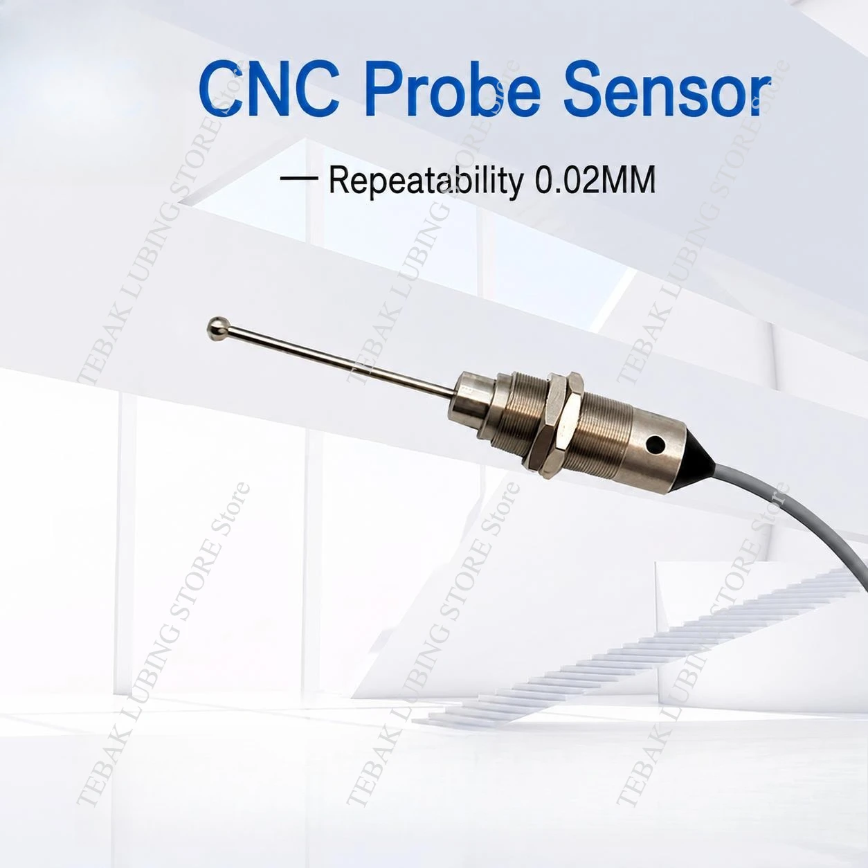 High Precision CNC Touch Probe ZTSX1M Series 360° Contact Sensor Tool Setting Probe for Machining Center