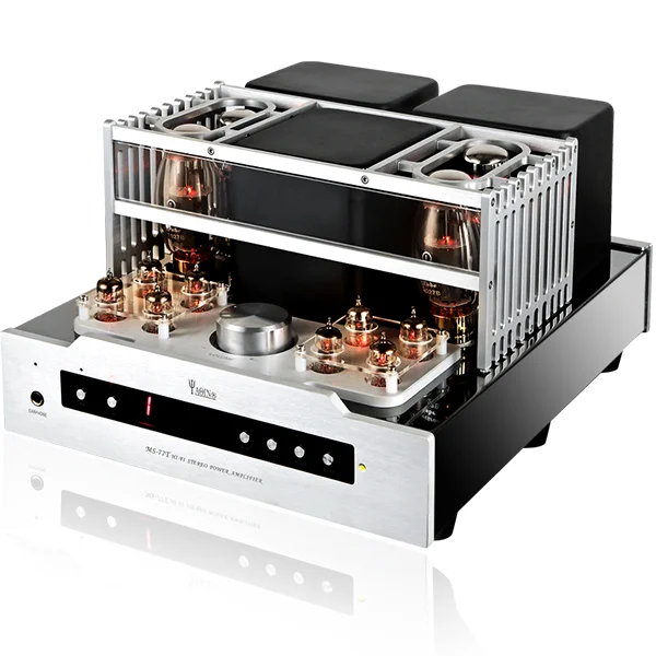 

YaQin MS-77T 7027B Push-Pull Tube Amplifier HIFI EXQUIS Lamp Amps Swith Triod and Ultra-Linear Remote