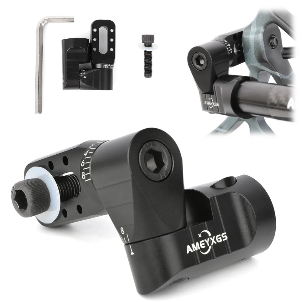 

Bow Stabilizer Single Side V Bar Mount Quick Disconnects Archery Balance Bar V-Seat Compound Bows Recurve Bow Shooting Target