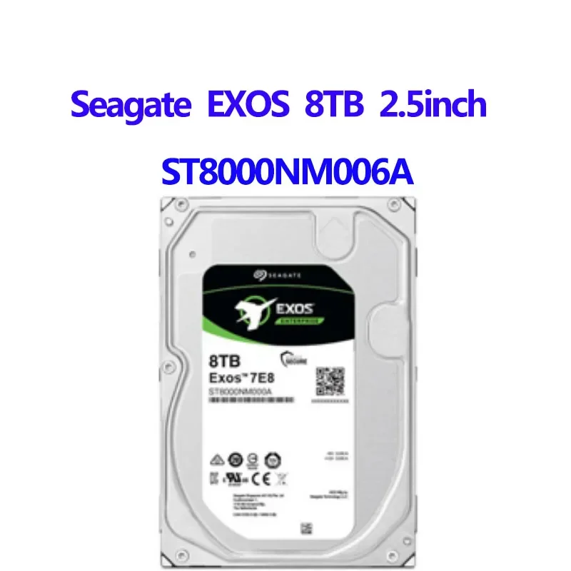 

Внутренний жесткий диск Seagate SAS 8 ТБ ST8000NM006A ENTERPRISE HDD ST8000NM006A 256 Мб, внутренний жесткий диск 2,5 дюйма