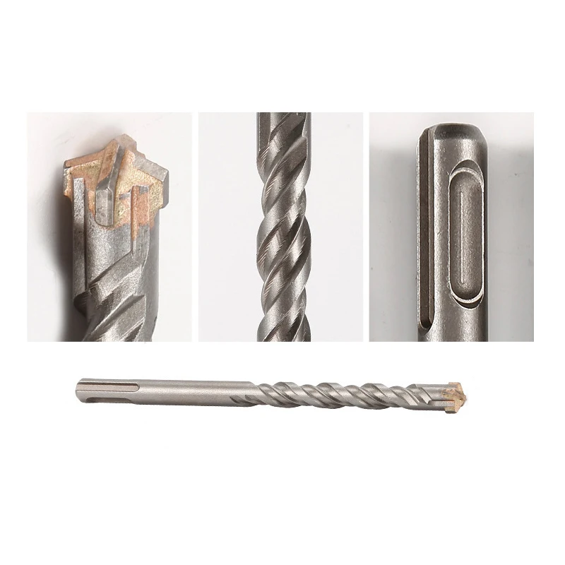 1pc Concrete SDS Plus Drill Bit Cross Tips 4 Cutters 110mm 160mm Wall Brick Block Electric Hammer Masonry Drilling Bits 드릴비트
