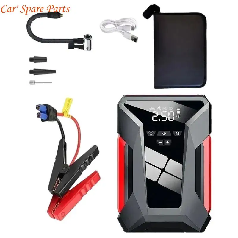 Y4UA Vehicle Battery with Integrated Tire Inflator Emergency set