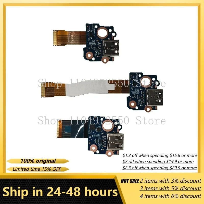 Mini Estación de Acoplamiento USB para HP 740 745 755 840 850 G5 G6 14U, Adaptador de Acoplamiento para Portátil, Accesorio Periférico