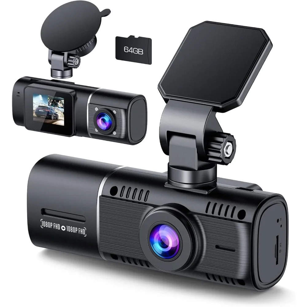 Dual Dash Cam Front…