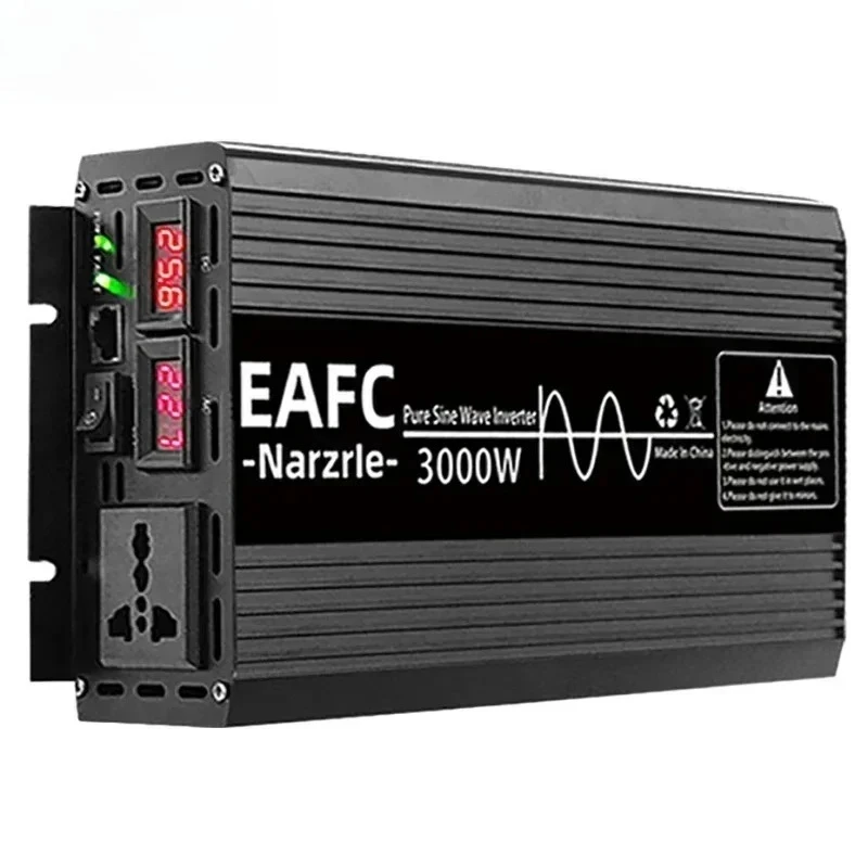 12V 220V Power Converter Adaptor Home Solar Inverter Power Bank for Truck Outdoor 2000W 3000W 4000W Pure Sine Wave Inverter
