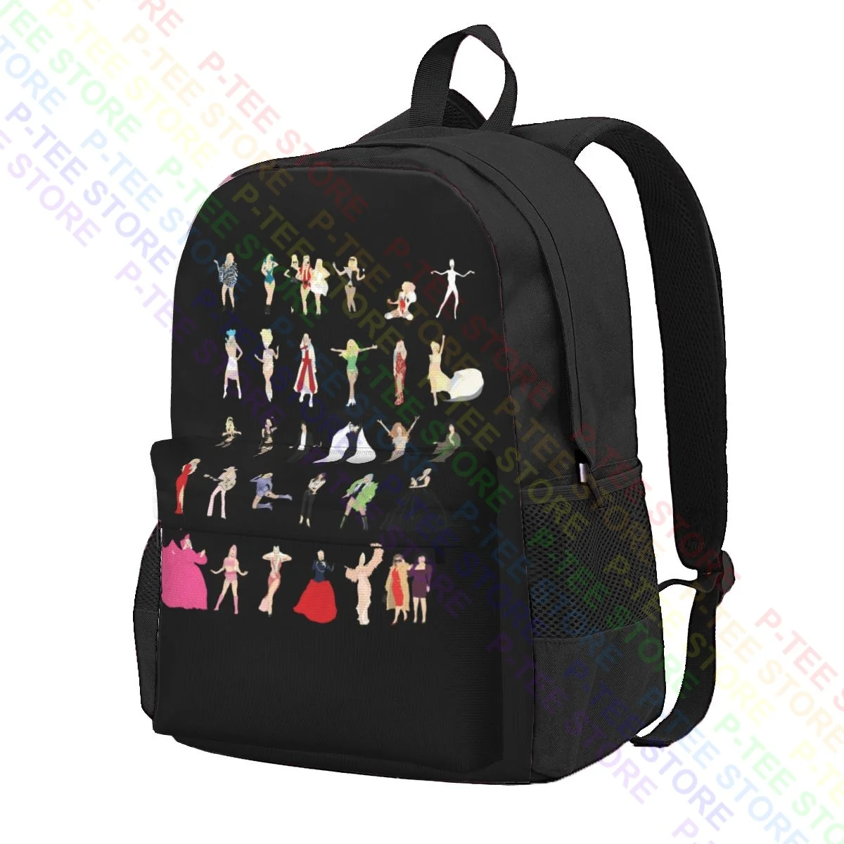 Lady Gaga Icon Pop Minimalist Monster Chromatica Feminist Lgbt Icon Large Capacity Backpack Travel Schoolbag