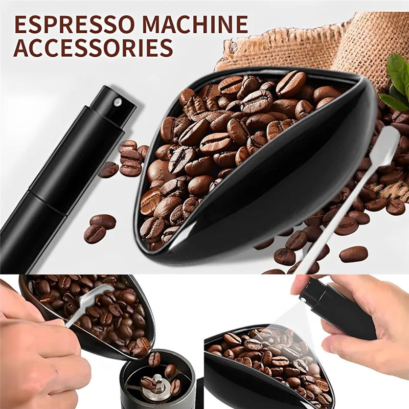 

ABUI-6 Pieces Espresso Accessories Bulk Stainless Steel Espresso Machine Coffee Tampers Tools For Kitchen, Coffee Shop