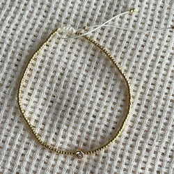 ZMZY Boho Stone Beads Gold Color Miyuki Bracelet for Women Jewelry Gift Dainty Simple Thin Bead Pulseras Mujer