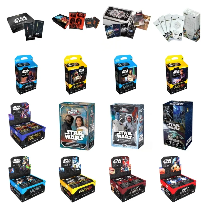 

Original Star Wars Card The Force Duo Series Limited Release Character Autograph Card Film Collection Card Toys Gifts