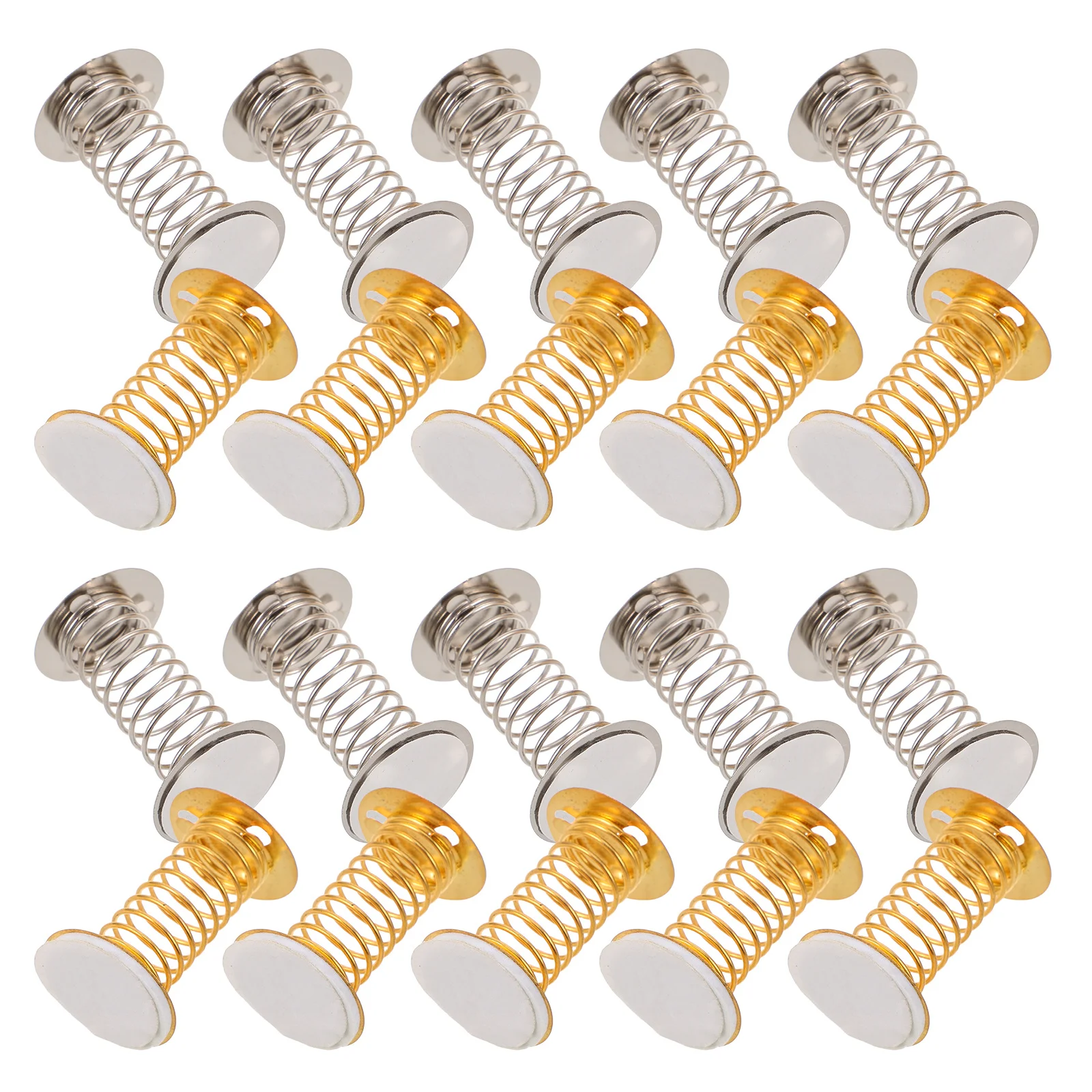 20Pcs Dashboard Mount Spring Base Durable Lightweight Metal Shaking Head Spring Accessories for Crafts Dashboard Toy Base