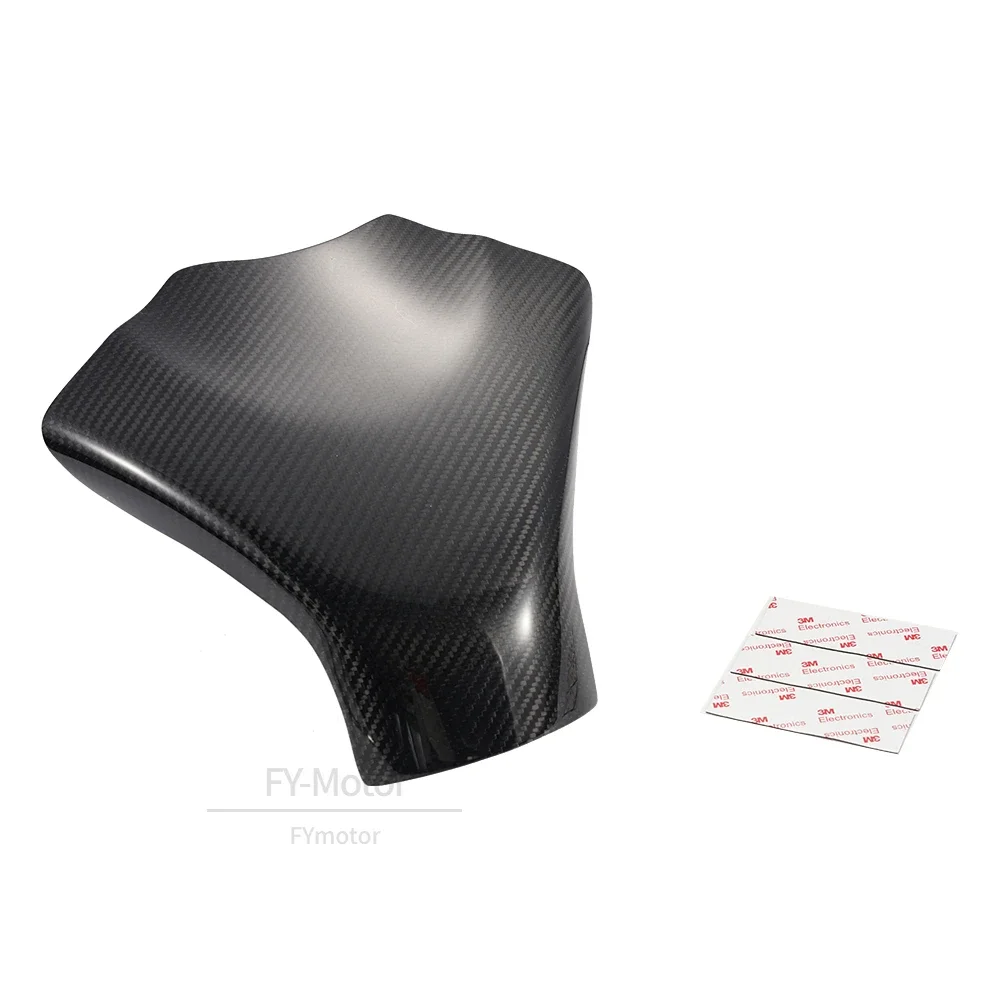 Motorcycle  Real Carbon Fiber Fuel Gas Tank Cover Protector Fit For SUZUKI GSXR1000 GSX R GSXR 1000 2007  2008