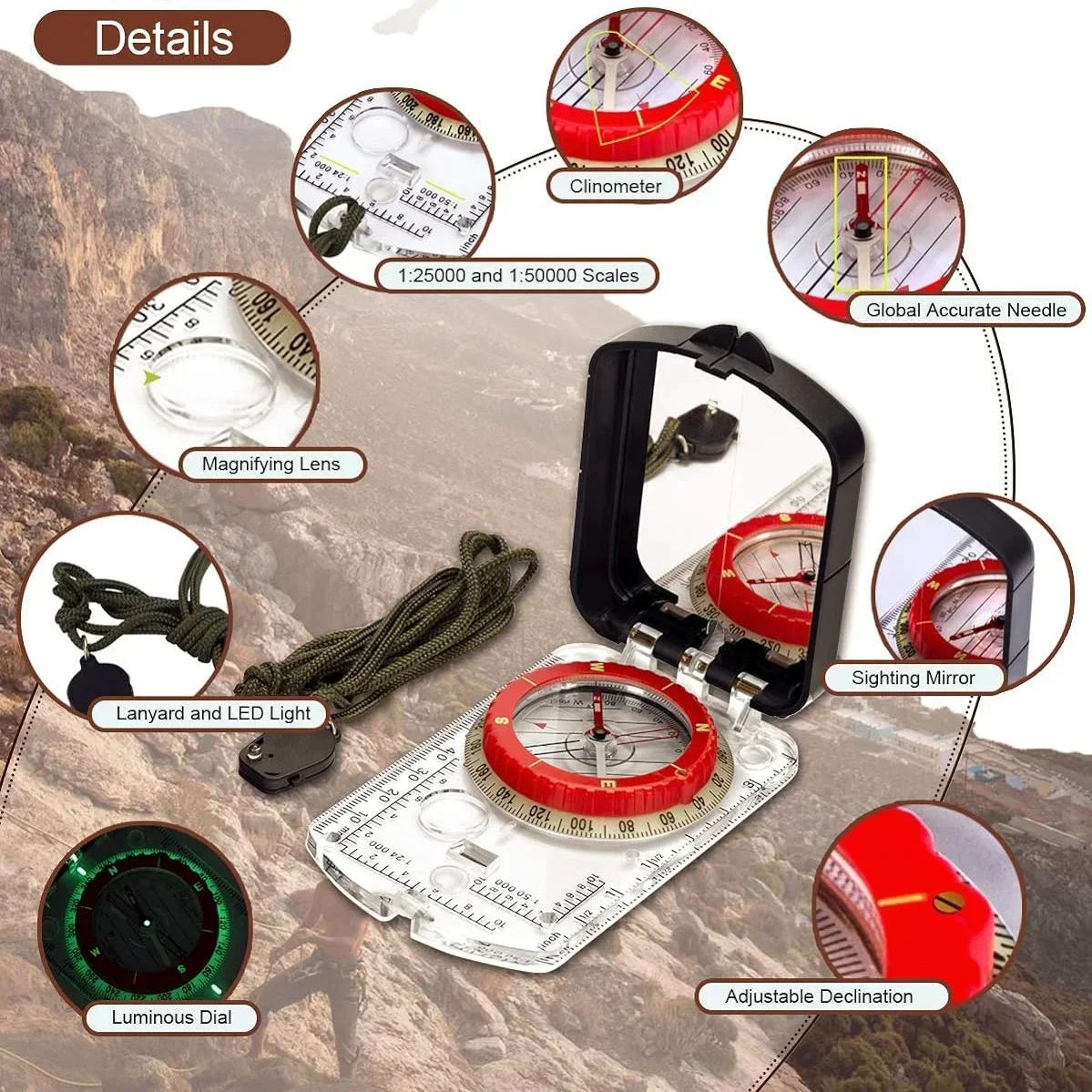 Thumbnail 3 - #36 Latest Hiking Compass Offers