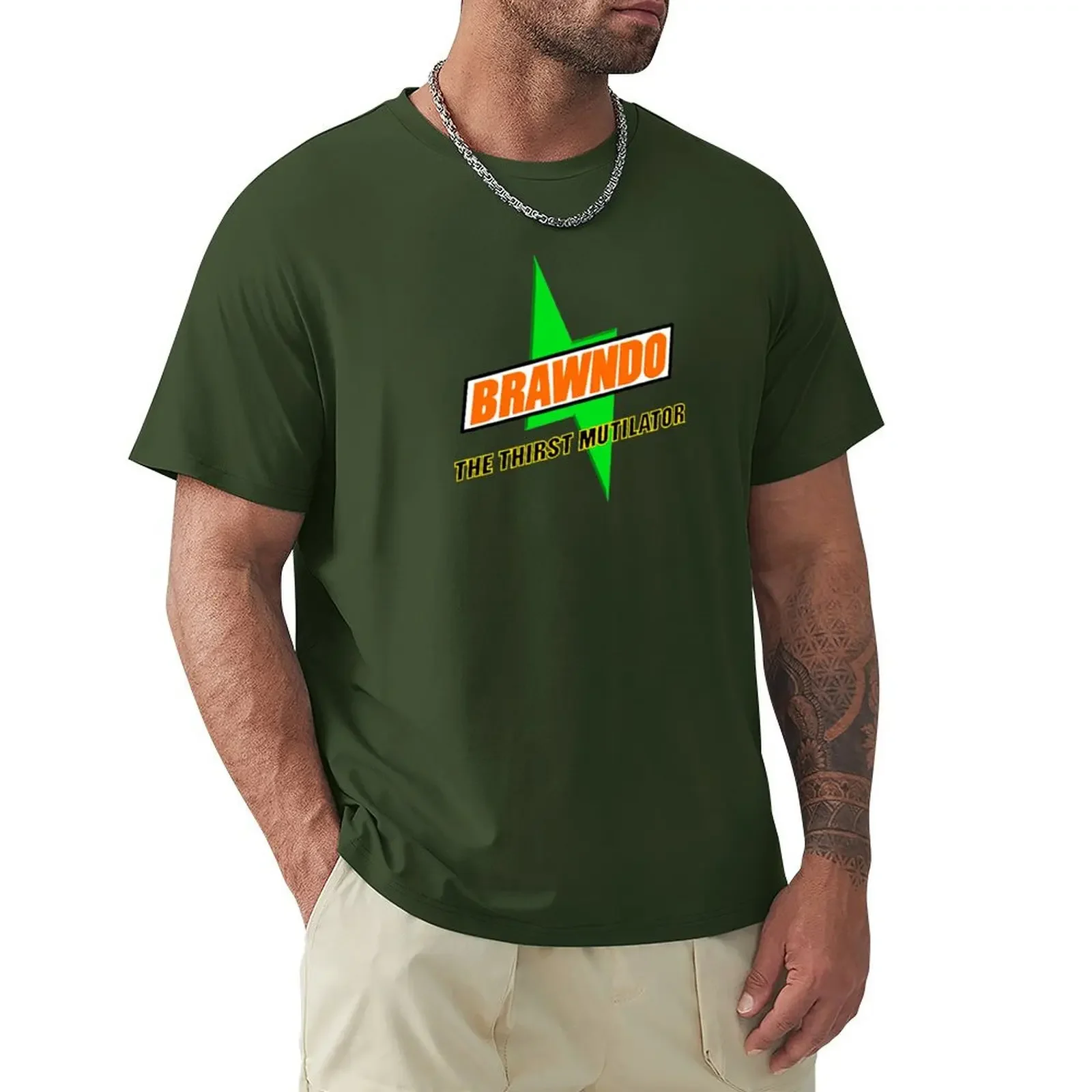 Brawndo: The Thirst Mutilator T-shirt customs design your own heavyweights tees funnys big and tall t shirts for men