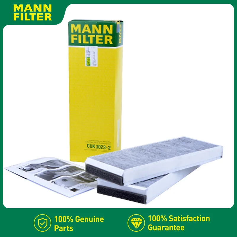 

Фильтр салона CUK3023-2 для LAMBORGHINI Gallardo Spyder AUDI A6 (4F2 4F5) R8 (42) MANN FILTER L4F0819439A 4F0898438 4F0819439C