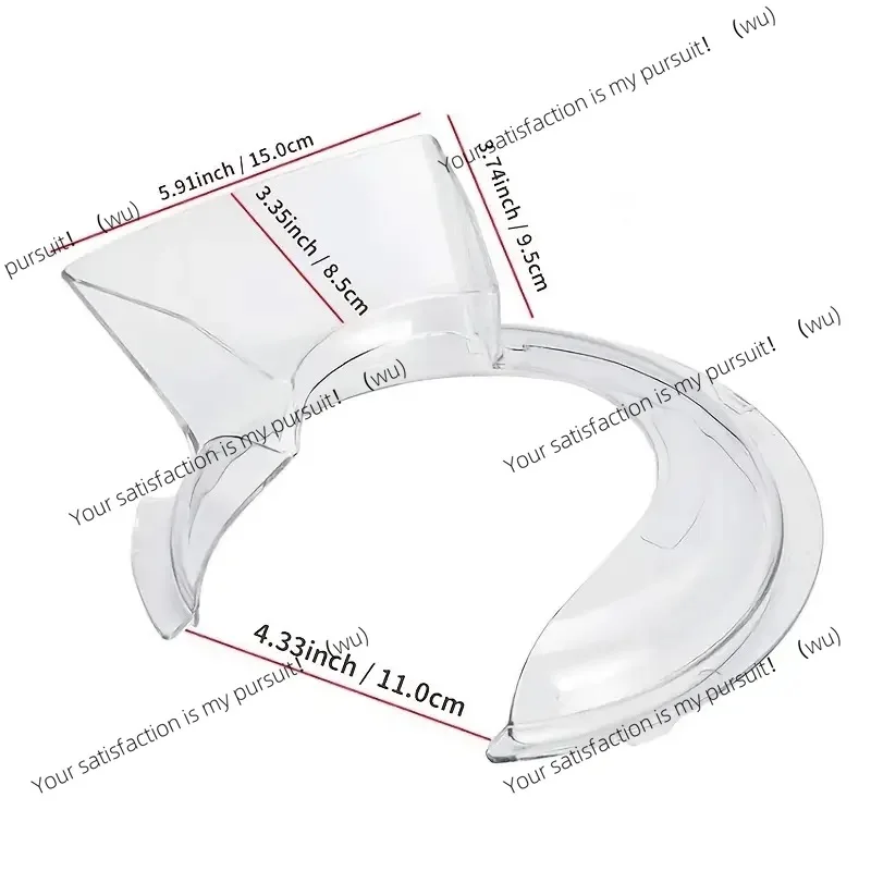 Fits 4.5-5T Splash Guard Cook Machine Accessories KSM500PS KSM450 Mixe KN1PS