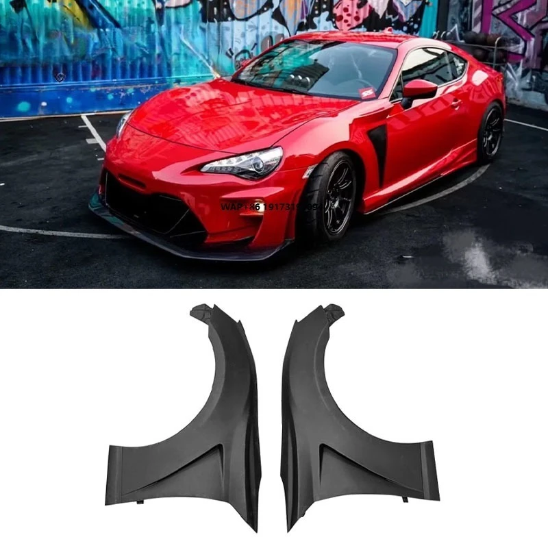 

V Style Front Fender for GT86 for Brz 2012-2016 Glass Fiber Fender Car Body Kit