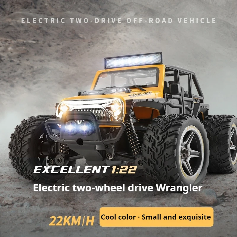 Wltoys 22201 Wrangler 1/22 Mini 2.4GHZ RC Electric Simulation Climbing Off road Vehicle Remote Control Car Model Adult Boy Toy