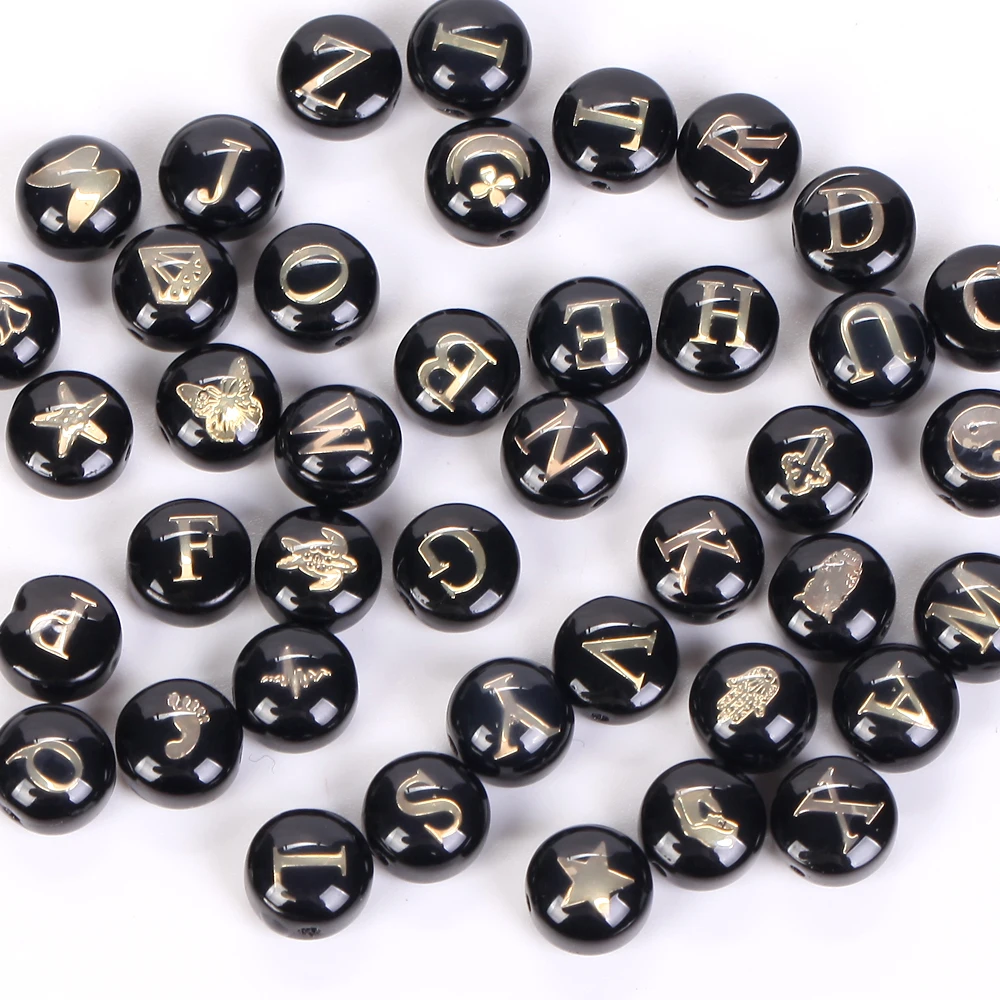 8mm Natural Black White Shell Butterfly Spacer Beads for Jewelry Making DIY Handmade Pendant Bracelet Necklace 10 pc