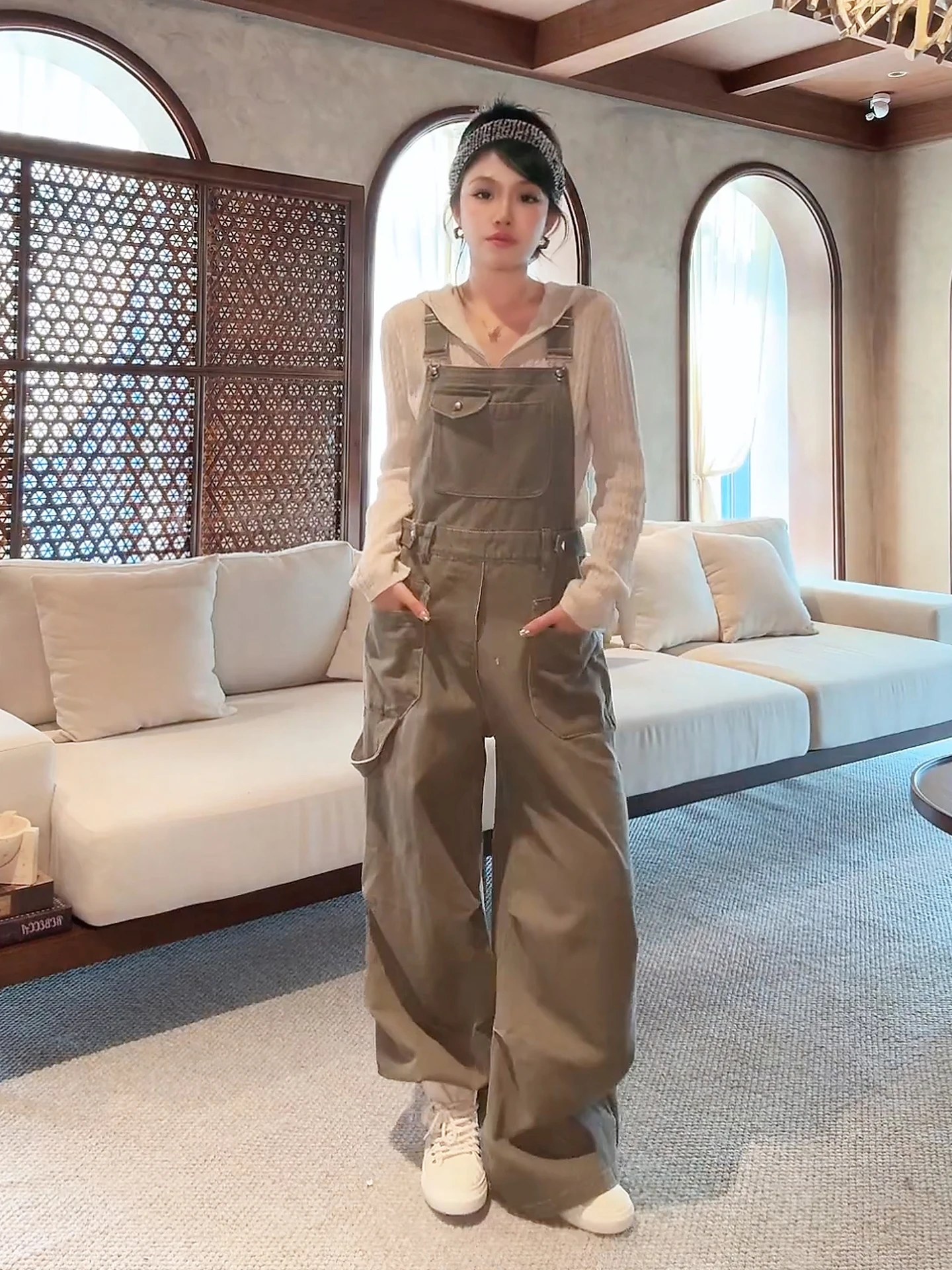 

Cam Sle Distred Waed 00% хлопок Спецодежда Faion Джинсовые комбинезоны с высокой талией Длинные брюки Женская модная одежда