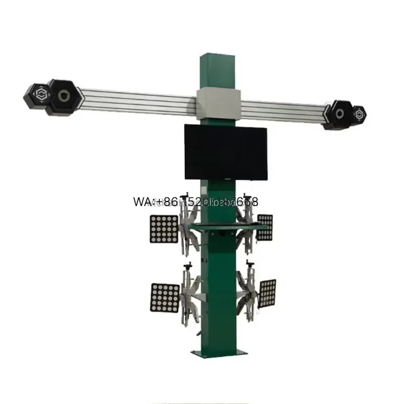 Wmwmnu for 10-Year Warranty Four-wheel Alignment Tire Changer 3D Wheel Alignment Balance Lift 250W LED Display