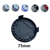 4pcs 75mm  For Mercedes Benz W211 W205 W213 W203 C218 A207 CLA CLS E Car Wheel Center Logo Hub Cap Class accessories