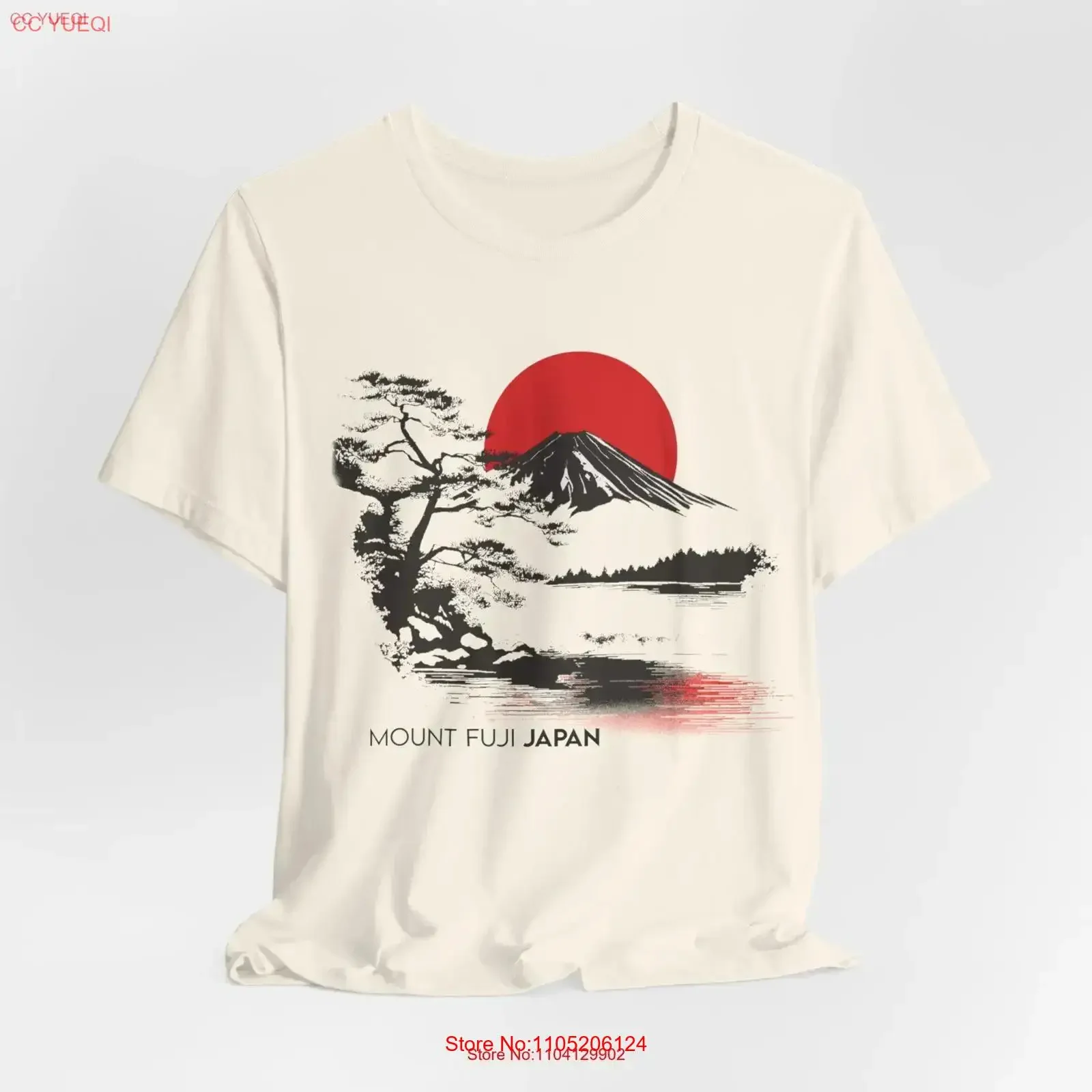 Mt Fuji Japón camiseta para amantes de la naturaleza ropa de calle de Tokio Top viaje urbano japonés vintage lavado estirado homme