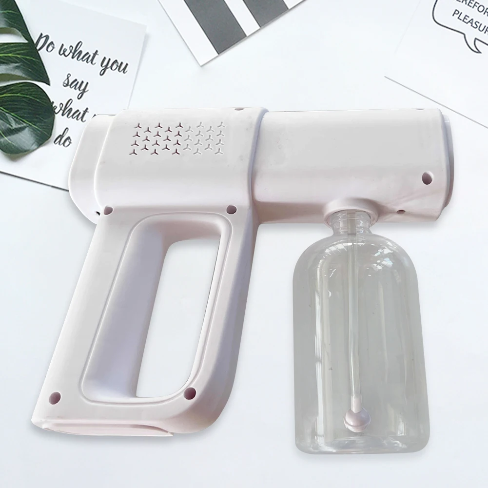 

Беспроводная распылительная дезинфицирующая машина, зарядка через USB, электрический стерилизатор, распылители, синий свет, портативные принадлежности для домашнего офиса