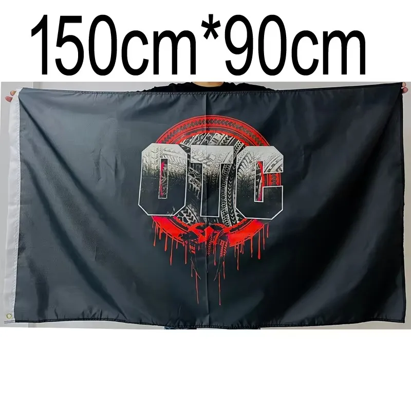 Roman Reigns OTC Logo Flag 3 x 5 One-Sided Deluxe Personalized Flag 150cm*90cm Stone Cold Steve Austin 3:16