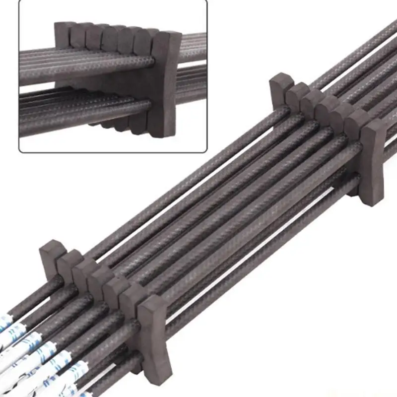 31BE 10Pcs Practical 12 Arrows Separator Spliter Shelf Foam Arrows Protections Rack