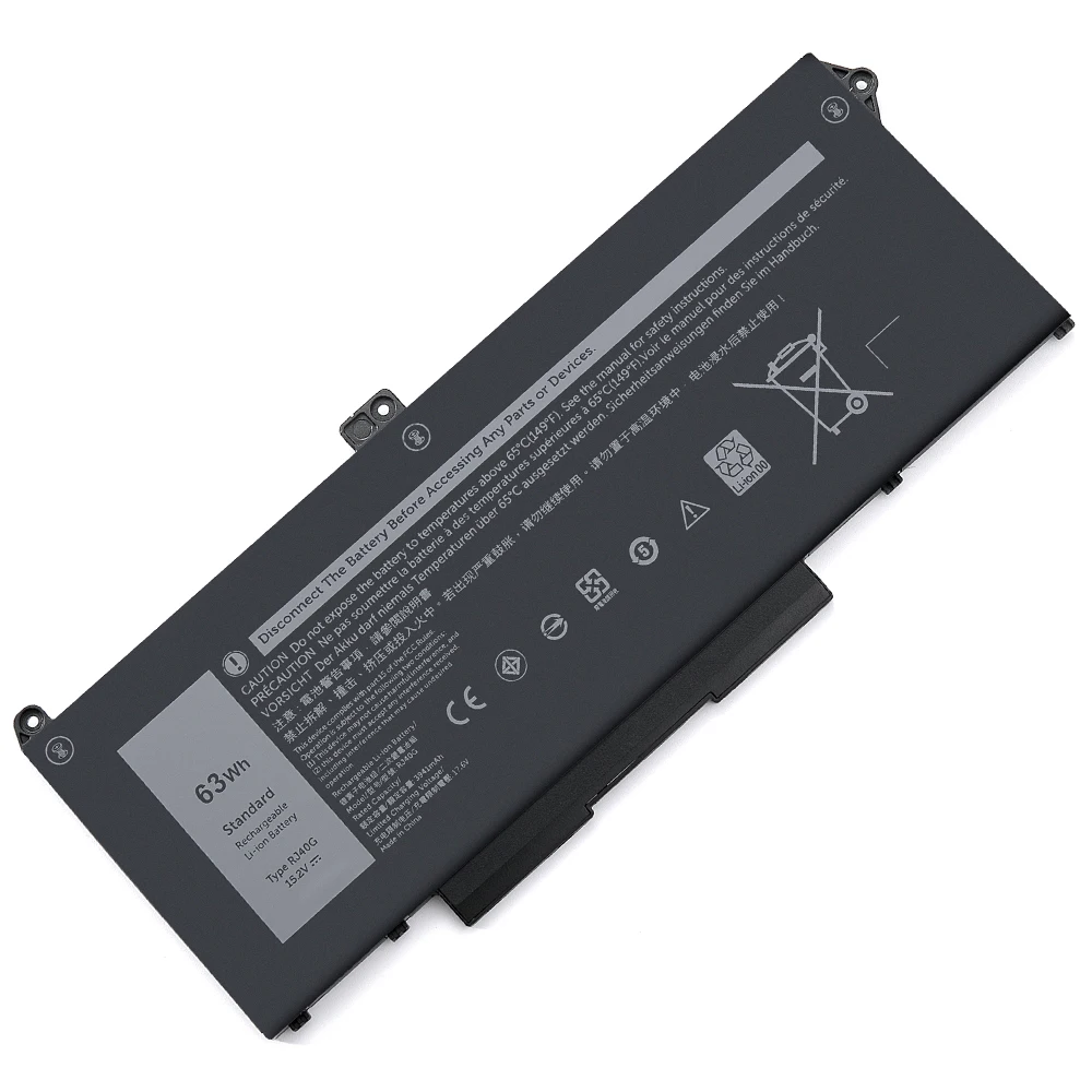 بطارية كيوان RJ40G 5420 | 5520 لـ Dell Latitude 005R42 | RJ40G 64wh/15.2V Latitude M3KCN | 3ICP5/57/79