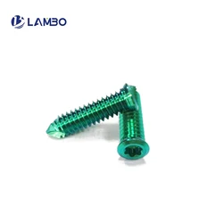 3.2mm ALPS Titanium Locking Screws Pet Veterinaria Orthopedics Implants Surgical Instruments Veterinary Accessories